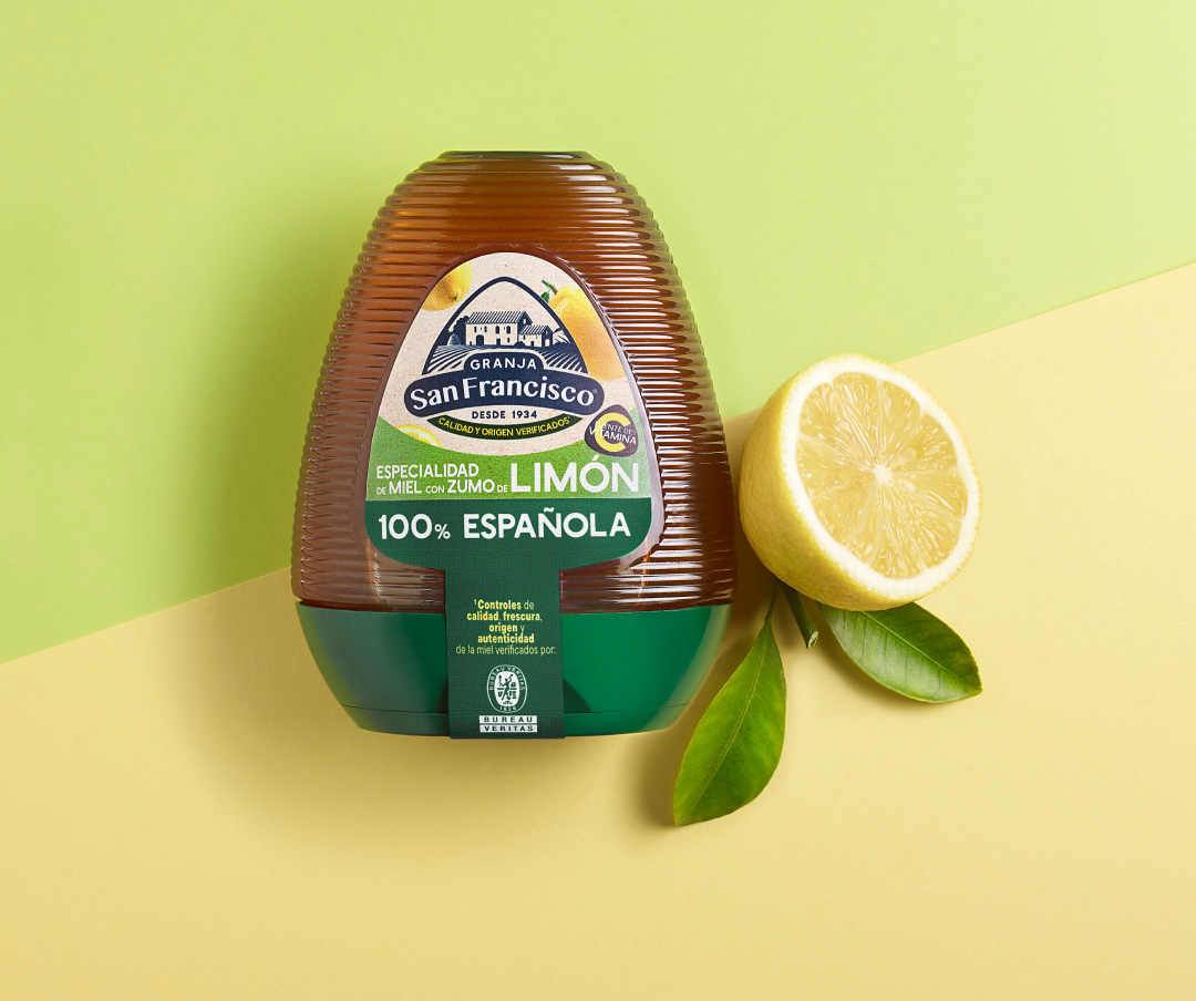 Especialidad de miel con limon 500g